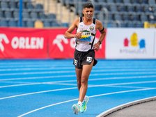 Maher Ben Hlima w trakcie zawodów