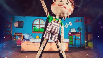 Grafika promująca wydarzenie: "Wielki Odkrywca" - widowisko w Teatrze DOM na Piotrkowskiej -  fot. mat. Teatr DOM