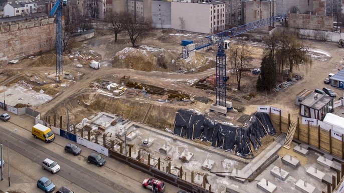 100 nowych mieszkań powstaje na Starym Polesiu - fot. Stefan Brajter / UMŁ