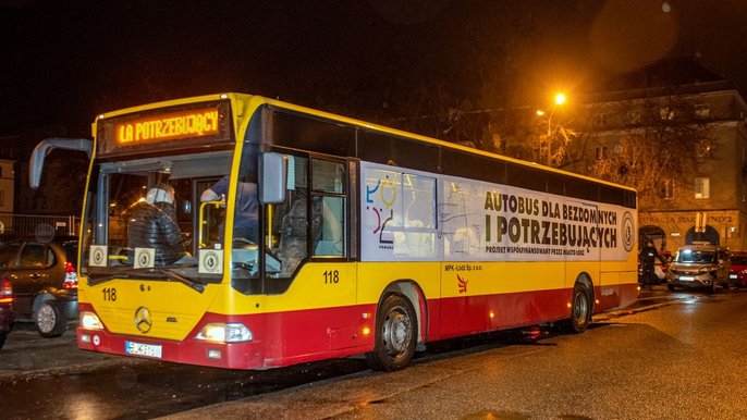 Autobus dla potrzebujących - fot. ŁÓDŹ.PL