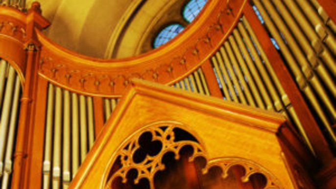 Zdjęcie organów w kościele św. Mateusza w Łodzi - fot. mat. pras. Parafia Ewangelicko-Augsburska św. Mateusza w Łodzi