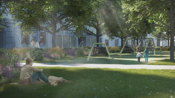 Plac Wolności - wizualizacje - wiz. mamArchitekci Sp. z o.o. i pracownia A2P2 architecture & planning