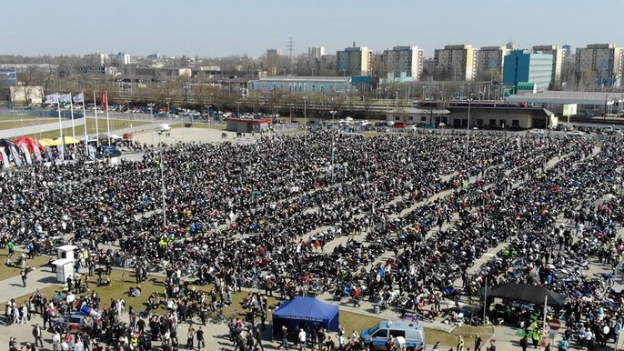 Rozpoczęcie Sezonu Motocyklowego w Łodzi - mat. organizatora