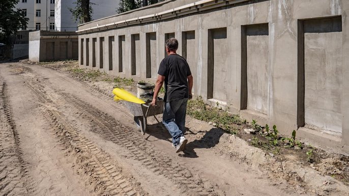 Pasaż Abramowskiego zmienia się nie do poznania. Urokliwy tunel już w listopadzie - fot. Stefan Brajter / UMŁ