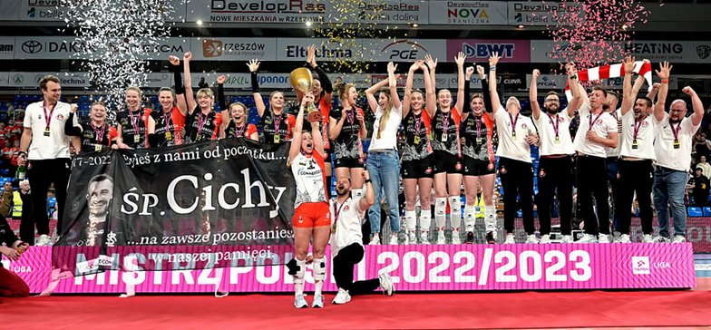 Mistrz Polski w siatkówce kobiet 2022/2023 - ŁKS Commercecon Łódź