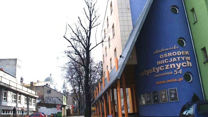 Akademicki Ośrodek Inicjatyw Artystycznych 90-403 Łódź, ul. Zachodnia 54/56 - fot. mat. AOIA