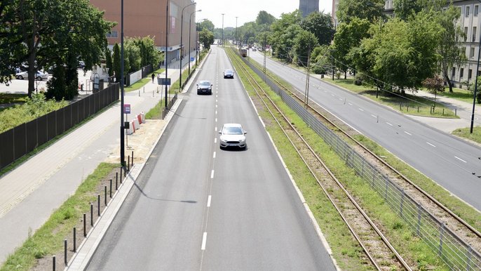 Politechniki Żeromskiego remont - fot. LODZ.PL