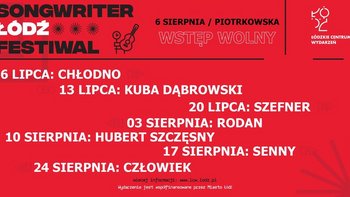  -  Songwriter Łódź Festiwal na Piotrkowskiej