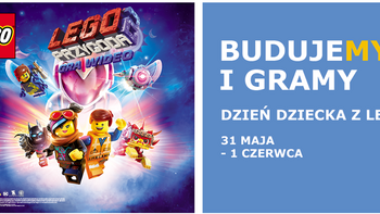 Grafika promująca wydarzenie: Dzień Dziecka z grami LEGO w Porcie Łódź -  fot. mat. Port Łódź