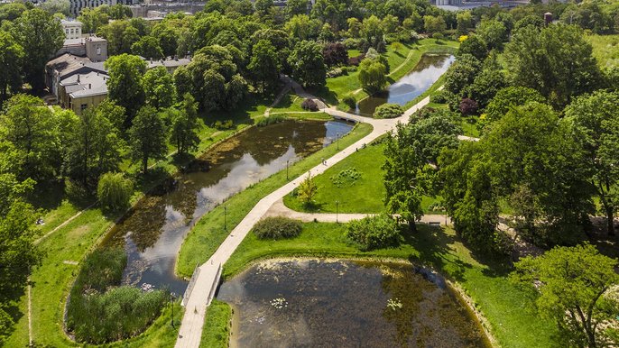 Zabytkowy park Helenów, założony w latach 80. XIX wieku, zostanie zrewitalizowany - fot. Stefan Brajter / UMŁ