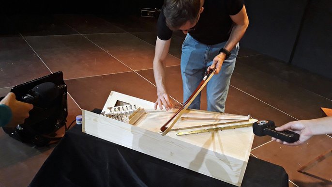 Pierwszy na świecie K-dron harfowy - fot. Małgorzata Loeffler