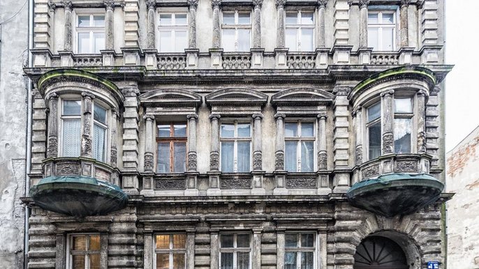 Dom ówczesnego architekta miejskiego Hilarego Majewskiego - fot. Stefan Brajter / UMŁ