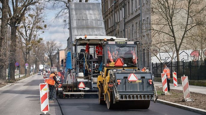 Remonty kolejnych ulic - fot. ŁÓDŹ.PL