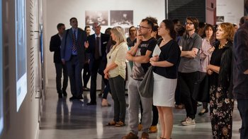 Oprowadzenie kuratorskie po wystawie -  fot. Ania Taraska-Pietrzak