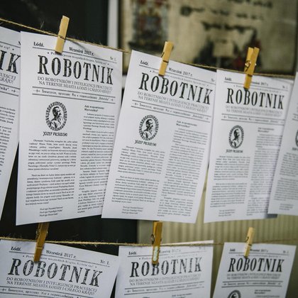 Egzemplarze "Robotnika" drukowane w Łodzi przez Józefa Piłsudskiego 