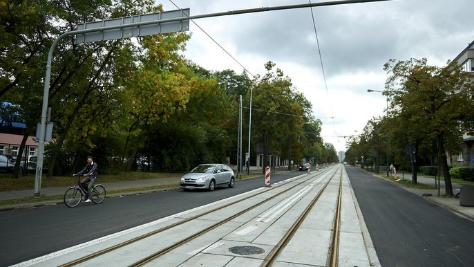 Od 1 września ul. Narutowicza będzie przejezdna - fot. Radosław Jóźwiak / UMŁ