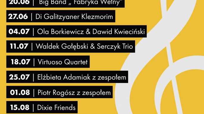 Grafika promująca wydarzenie: "Piotrkowska kameralnie 2018 - 2 edycja spotkań z muzyką na Piotrkowskiej" - mat. pras. ŁCW