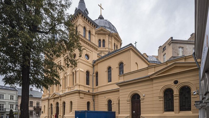 Kościół pod wezwaniem Zesłania Ducha Świętego - fot. Stefan Brajter / UMŁ