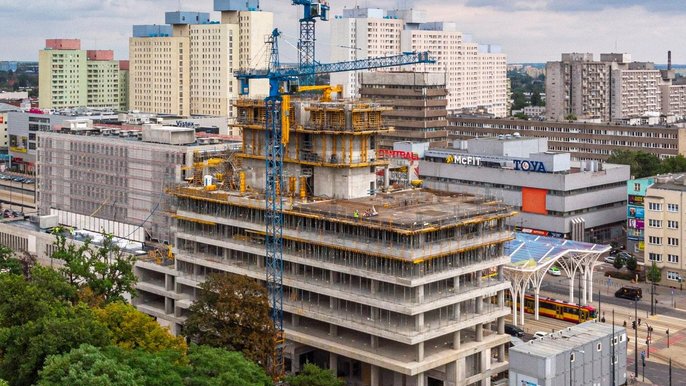 W Łodzi trwa boom w sektorze budownictwa biurowego i mieszkaniowego - mat. arch. UMŁ