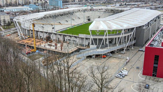 Łódź buduje Stadion ŁKS 