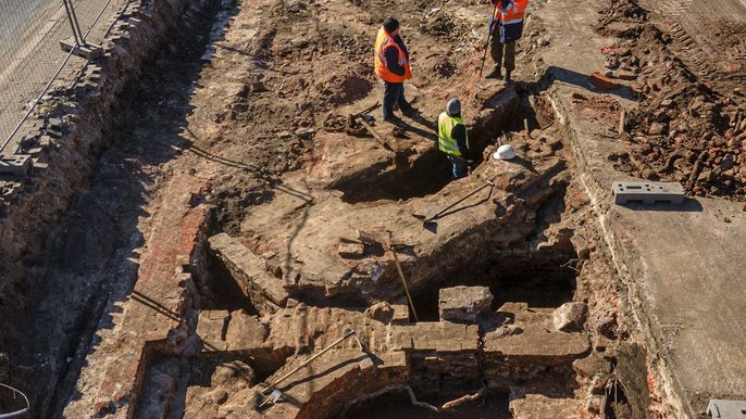 Bulwary Północne - mury Starego Miasta - fot. ŁÓDŹ.PL