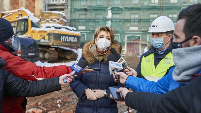 Konferencja prasowa Pani Prezydent Hanny Zdanowskiej 