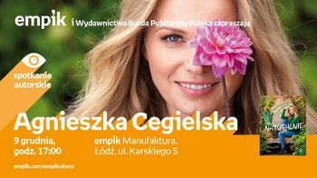 Agnieszka Cegielska - spotkanie autorskie w Empiku w Manufakturze -  fot. mat. pras. Salon Empik Łódź Manufaktura