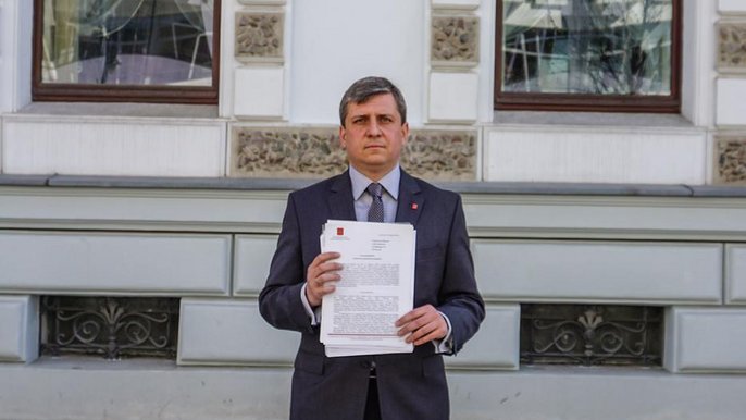 Tomasz Kacprzak, przewodniczący Rady Miejskiej - fot. Grzegorz Sikora