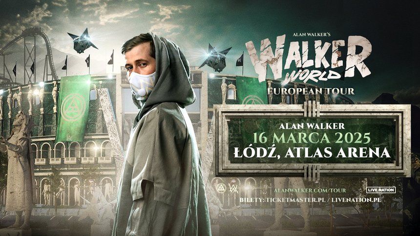 Alan Walker w Atlas Arenie