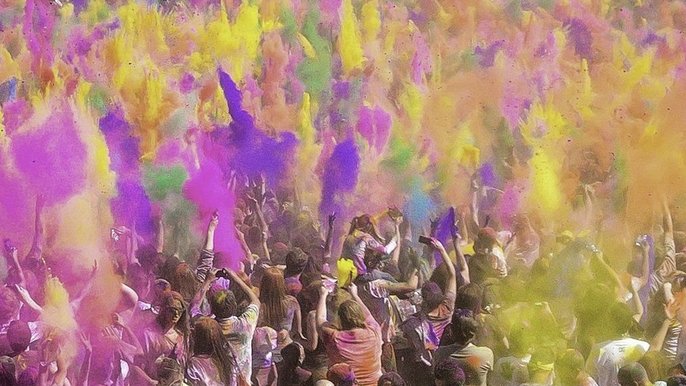 Holi Свято Кольорів - фото Steven Gerner/flick.com