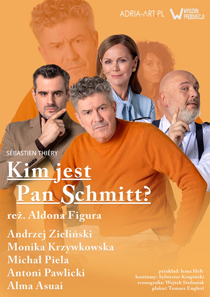 Spektakl gościnny: "Kim jest Pan Schmitt?" w Teatrze Muzycznym