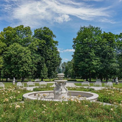 Park Henryka Sienkiewicza dawniej Ogród Mikołajewski , foto Archiwum UMŁ