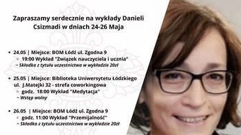  -  Wykład „Medytacja” w Bibliotece Uniwersytetu Łódzkiego