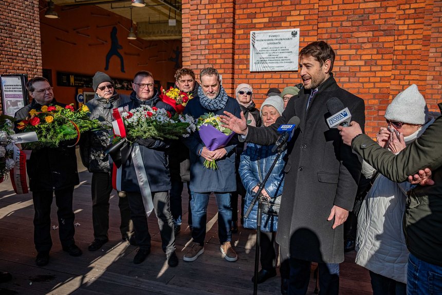 Wiceprezydent Adam Pustelnik. Fot. P. Wacławiak, UMŁ. 