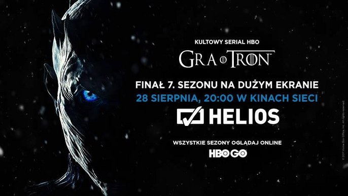 Finałowy odcinek 7. sezonu „Gry o Tron” w kinach Helios - fot. mat. prasowe