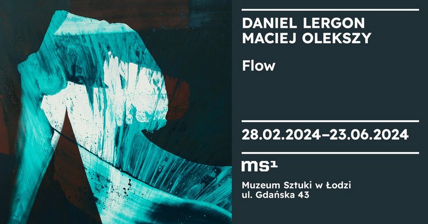 Otwarcie wystawy "Daniel Lergon, Maciej Olekszy. Flow"