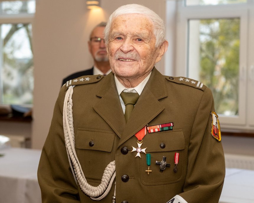 Pułkownik Włodzimierz Pajdowski. Fot. P. Łacheta, UMŁ. 