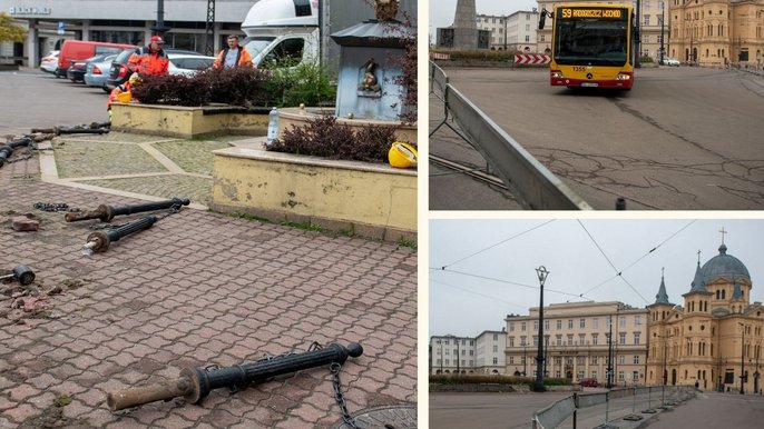 Rewitalizacja placu Wolności - fot. ŁÓDŹ.PL