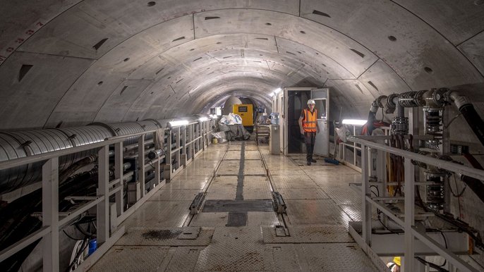 Tunel pod Łodzią - fot. Stefan Brajter