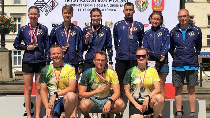 Medaliści z UKS Orientuś 