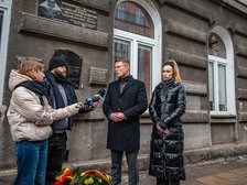 Wiceprezydent Adam Wieczorek i wiceprzewodnicząca Rady Miejskiej w Łodzi Paulina Setnik. Fot. P. Wacławiak, UMŁ. 