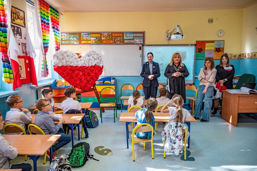 Szkoła Podstawowa nr 70. Fot. P. Wacławiak, UMŁ. 