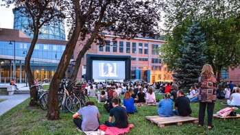 Letni Festiwal Filmowy Polówka, projekcja w EC1- Łódź Miasto Kultury -  mat. pras. Archiwum UMŁ