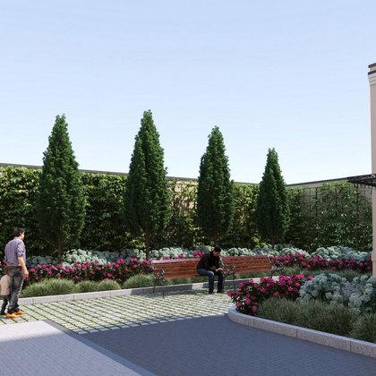 Legionów 37a - wizualizacja (projekt wykonawczy)