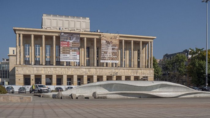 Zielony plac Dąbrowskiego - fot. Stefan Brajter