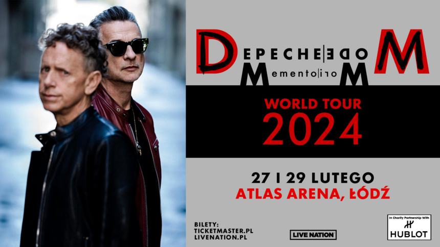 Depeche Mode w Atlas Arenie 