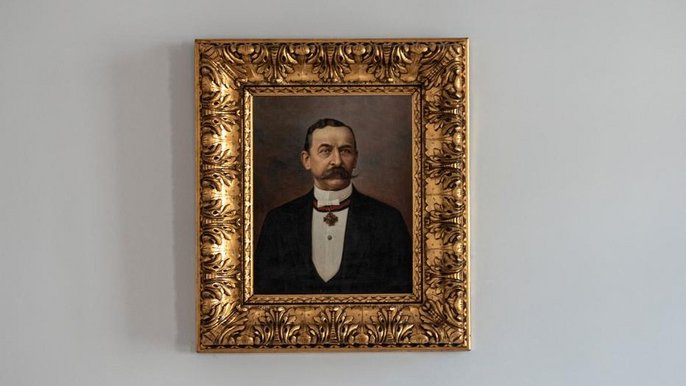 W Małej Sali Narad UMŁ zawisł portret Juliusza Józefa Heinzla - fot. Paweł Łacheta / UMŁ