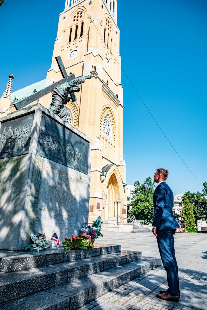 Wiceprezydent Adam Wieczorek. Fot. P. Wacławiak, UMŁ. 