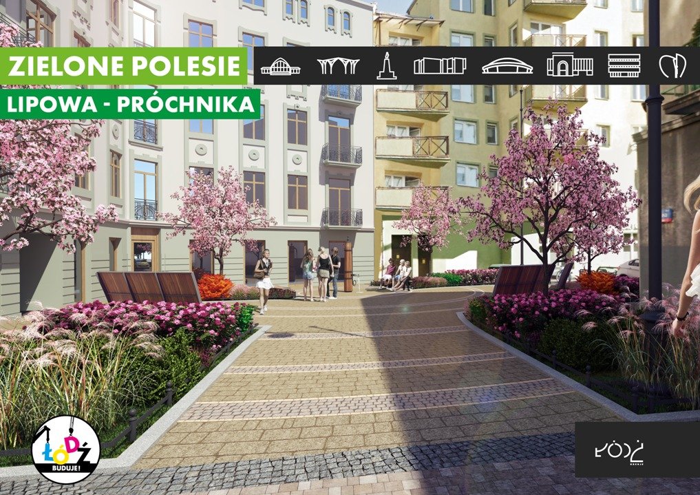 W ramach programu Zielone Polesie wyremontujemy w tym roku stykające się ze sobą odcinki ulic Lipowej i Próchnika, czyli popularne „kolanko”. 