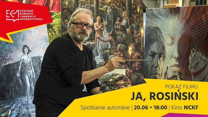  - Pokaz filmu dokumentalnego "Ja, Rosiński" w EC1